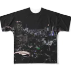 ムニエルさんのSkyscrapers フルグラフィックTシャツ