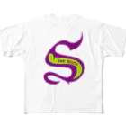 stoneheartsのstonehearts『S』ロゴ フルグラフィックTシャツ