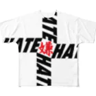 StrangeTwist -ストレンジツイスト-のHATE＝嫌 フルグラフィックTシャツ