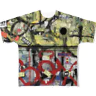 TOKYO STREET STICKERSのグラフィティ#2 All-Over Print T-Shirt