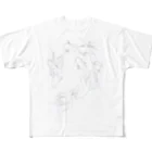 えんぎもんの縁起のいい金魚 All-Over Print T-Shirt