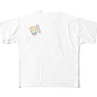 とのの止まらない、日焼け。 All-Over Print T-Shirt