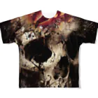 Darkness and individualityのscull フルグラフィックTシャツ