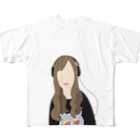 首さんのライバーンタ All-Over Print T-Shirt