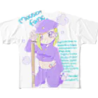 胃が痛いの妄想ファンシー　ヤンキーちゃん フルグラフィックTシャツ