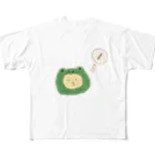 かえるおじさんのだんご食べたい フルグラフィックTシャツ