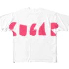 knot the peopleのsugar_pink フルグラフィックTシャツ