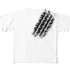 flatcoatedretrieverのaccident All-Over Print T-Shirt