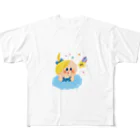 あくざわめぐみSHOPのwish フルグラフィックTシャツ