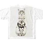 komugiとWAGAMIのウリちゃん All-Over Print T-Shirt