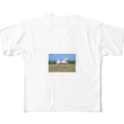 kona_yyyのコナは飛行犬 All-Over Print T-Shirt