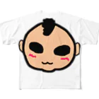 梅ちゃんのお店のモヒカンゆうちゃん All-Over Print T-Shirt