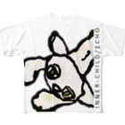P's Inner-childのCavaシロ/ECHO All-Over Print T-Shirt