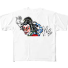 oto_yanの歌舞伎役者 All-Over Print T-Shirt