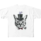 Nobigaoのジェントルキャット All-Over Print T-Shirt