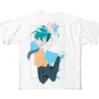 れん@れんれんれんたろすの青空へジャンプ！ All-Over Print T-Shirt