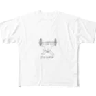 国技のマッスルメン All-Over Print T-Shirt