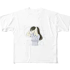 sattの髪を結う人 All-Over Print T-Shirt