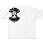 RMk→D (アールエムケード)の扇扇桔梗 艶 All-Over Print T-Shirt