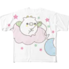 Boo!の豚ドラゴン フルグラフィックTシャツ