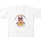 川崎タカオGOODSのずんば虎子 フルグラフィックTシャツ