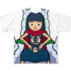 服部ともあきのあっちゃん大魔王 All-Over Print T-Shirt