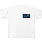 なごみの注意！（横） All-Over Print T-Shirt