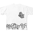 うさぎ楽器のダイブ All-Over Print T-Shirt