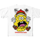 DANGEROUS PARKのchicken nuget monster フルグラフィックTシャツ