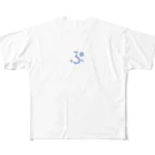 tae/多恵のぷ フルグラフィックTシャツ