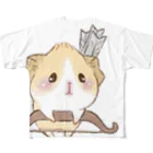 moca's  atelierのあにまるくえすと フルグラフィックTシャツ