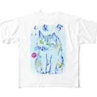 高校生でも分かる米国株の今楽しい猫 All-Over Print T-Shirt