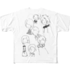 YUe@フェレットグッズ販売所のminnna All-Over Print T-Shirt