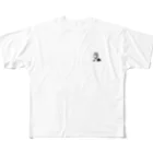 プリオフィのレオナルド3 名前入ver(jack dawson) フルグラフィックTシャツ