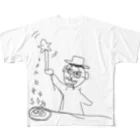 私の中のシロボの魔法をかけるおおたか氏 フルグラフィックTシャツ