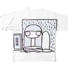 watsgoodsのjust relax フルグラフィックTシャツ