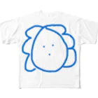 謎の○○ショップの謎の生物くん フルグラフィックTシャツ