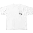 SATYのビーグルチーム　55番 All-Over Print T-Shirt