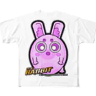 ANIMAGA_キャラショップのうさぎさん　アイテム出品 All-Over Print T-Shirt