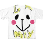 y'y'y'sのアイムハッピー フルグラフィックTシャツ