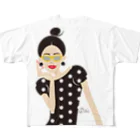 Liho_artsのスタイリッシュウーマン All-Over Print T-Shirt