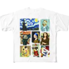 すとろべりーガムFactoryのドット美術館 All-Over Print T-Shirt