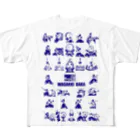 和バカピクトグラマーの和楽器ピクトグラムコレクション All-Over Print T-Shirt