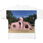 〇の公園のたこ All-Over Print T-Shirt