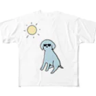 Ogata Dogs.のSummer Retriever フルグラフィックTシャツ