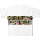 ANIMAGA_キャラショップのANIMAGA 　+テキスト All-Over Print T-Shirt