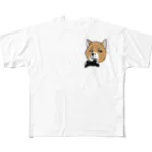 T部の豆柴ロック All-Over Print T-Shirt