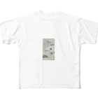 涼の居場所の白いるかの深海世界 All-Over Print T-Shirt