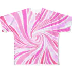 シンヤのゲームチャンプルーの西風（鴇） All-Over Print T-Shirt