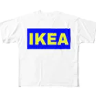 YURI__no__WORLDのIKEA__world フルグラフィックTシャツ